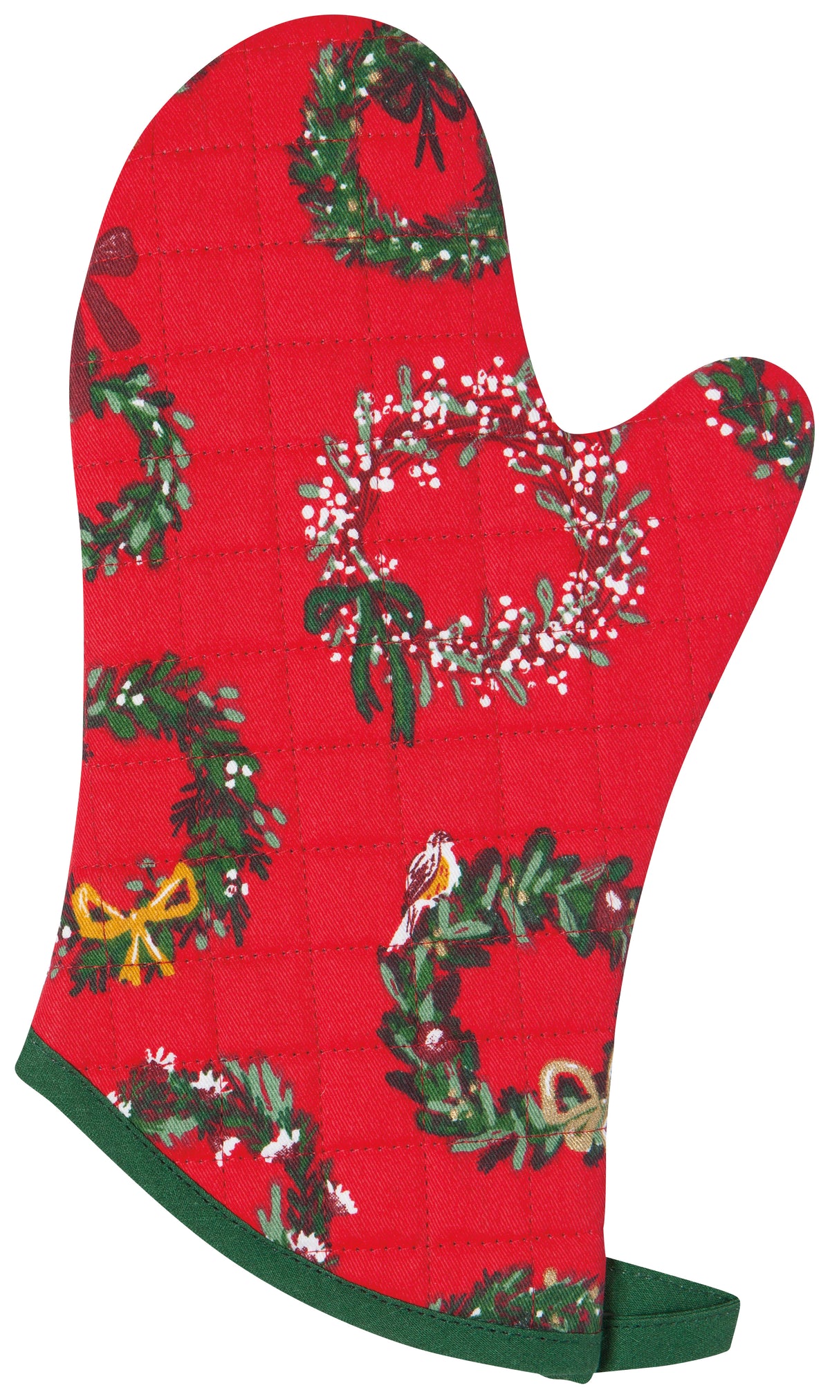 Wreaths Christmas Chef Mitt