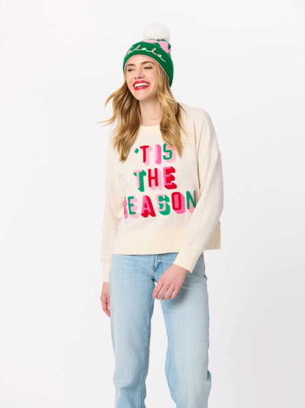 Tis the Season" Relaxed Sweatshirt