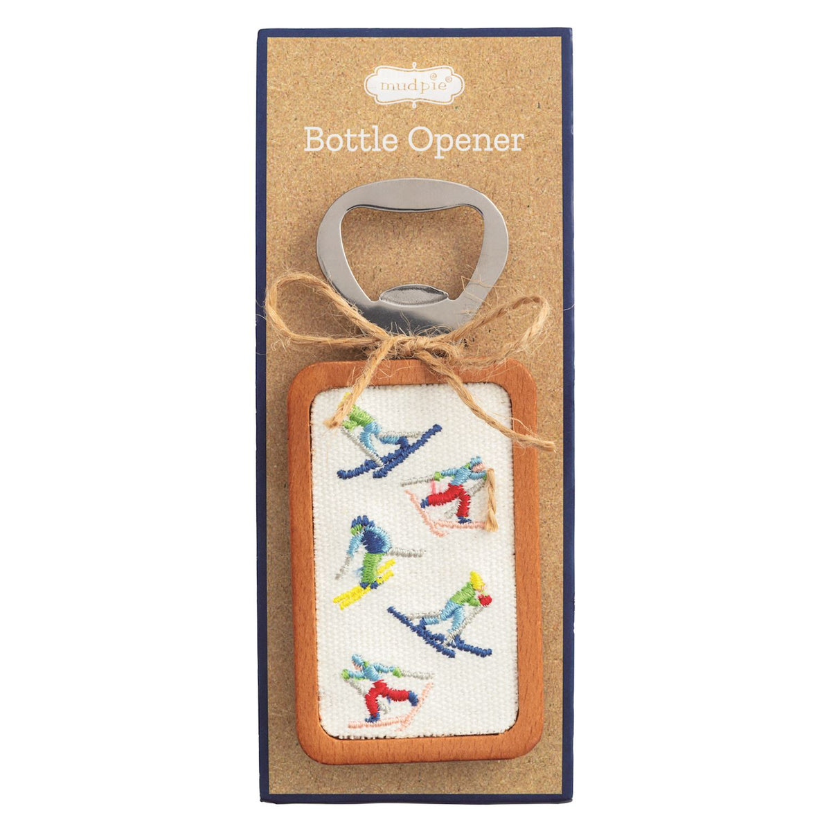 Ski Needlepoint Bottle Openers