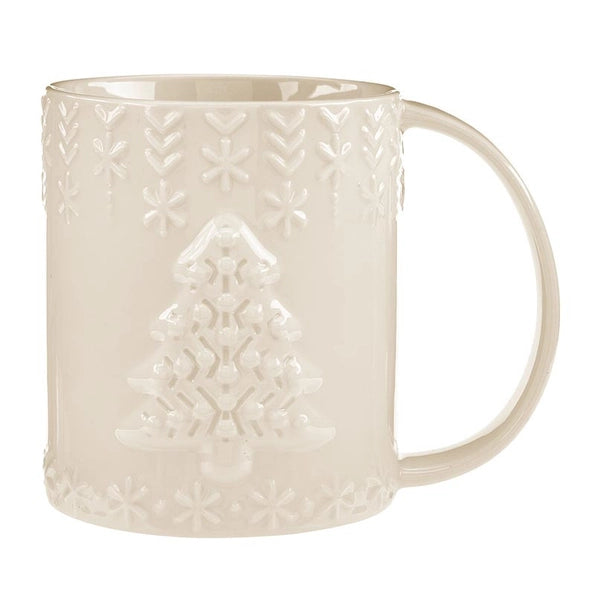 Tree Embossed Mug