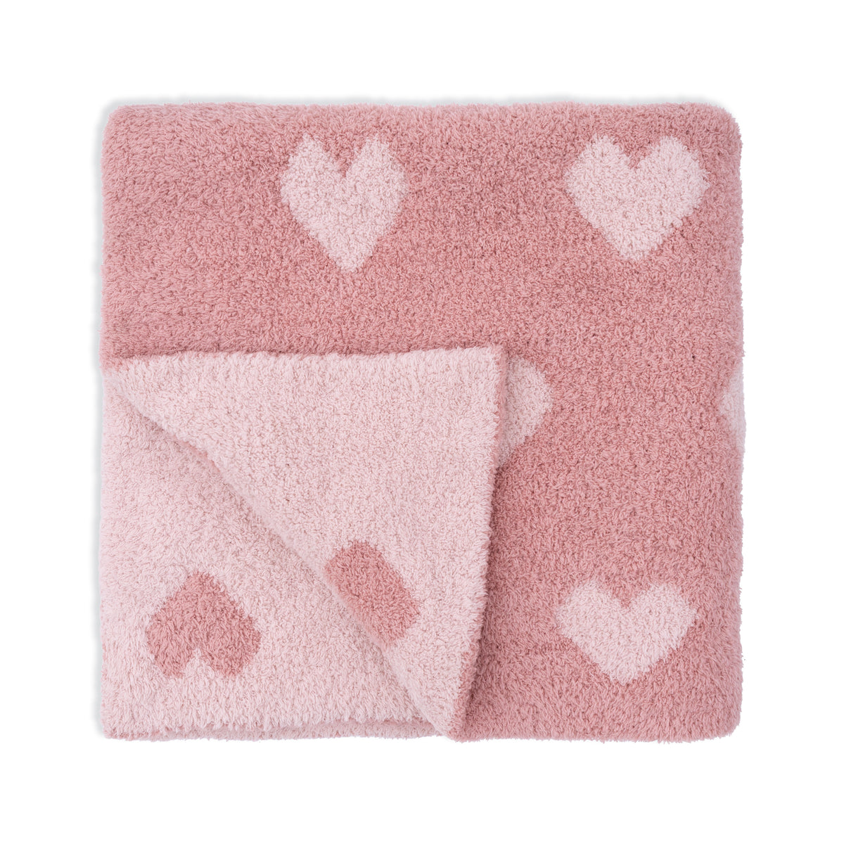 Heart Chenille Blanket