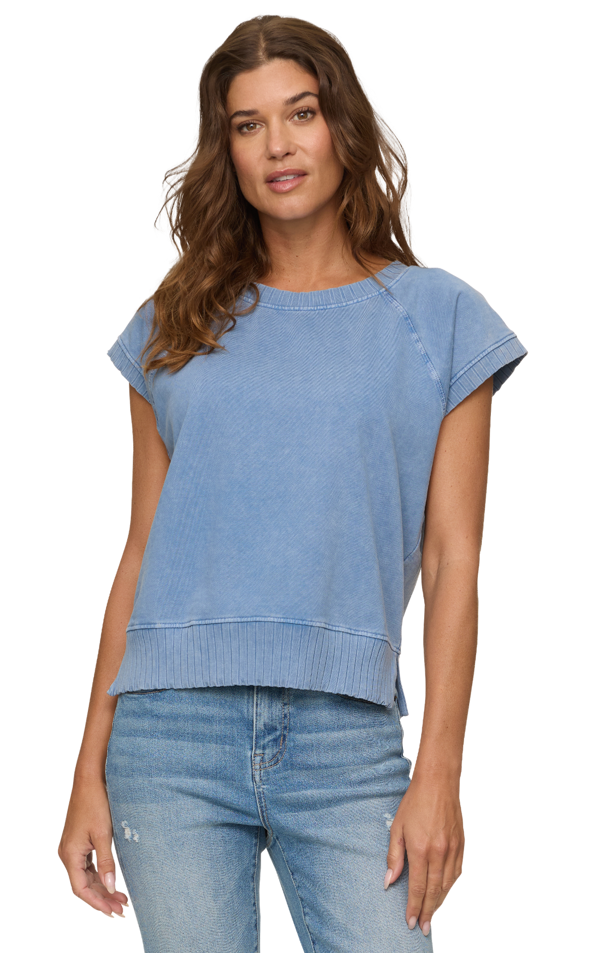 Hana Dolman Washed Lounge Tee