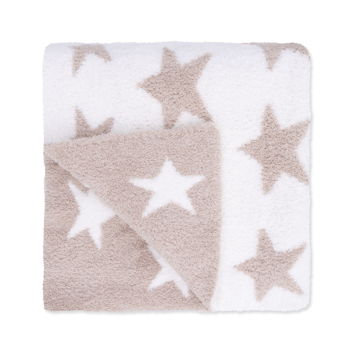 Natural Star Chenille Blanket