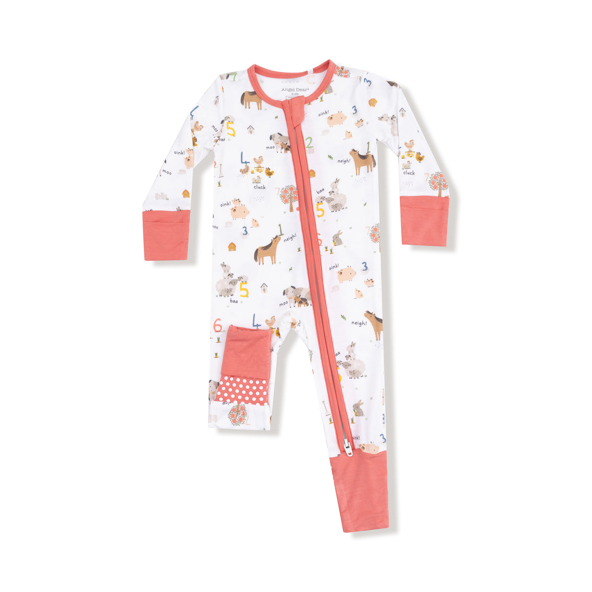 Farm Sounds-2 Way Zipper Romper