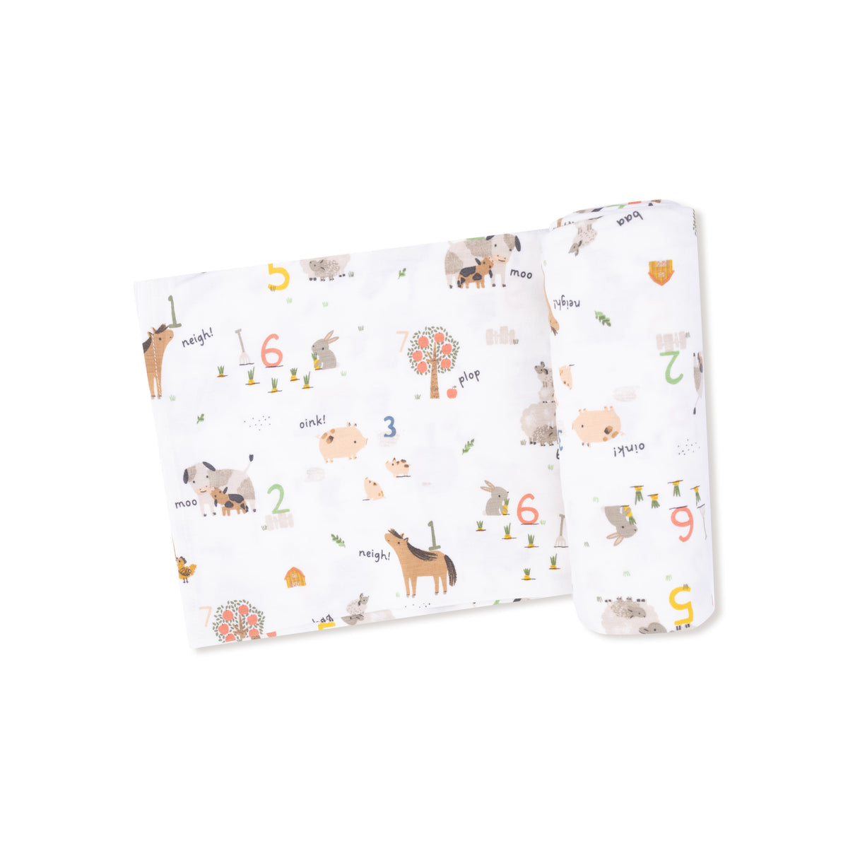 Farm Sounds-Swaddle Blanket