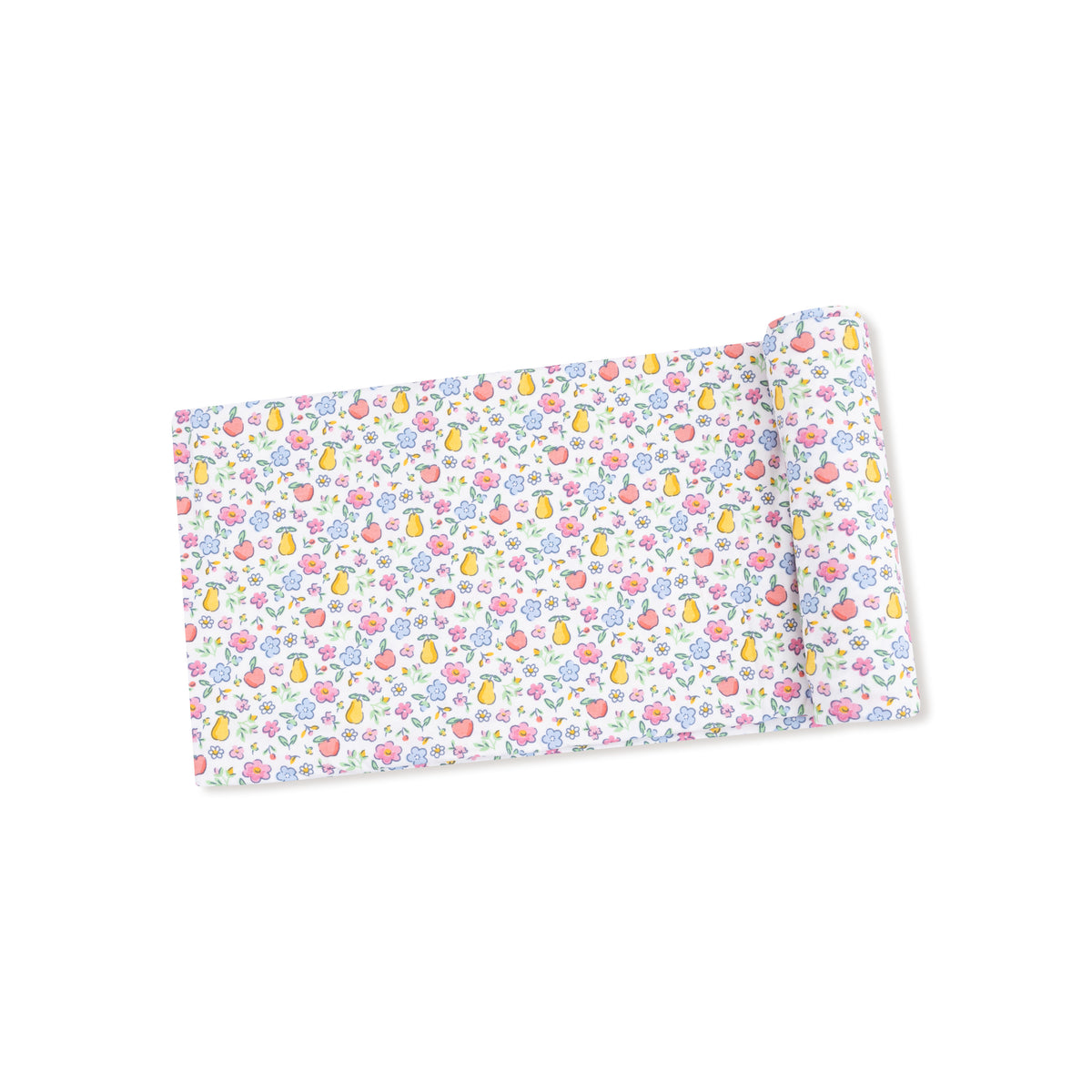 Fall Fruit Floral-Swaddle Blanket