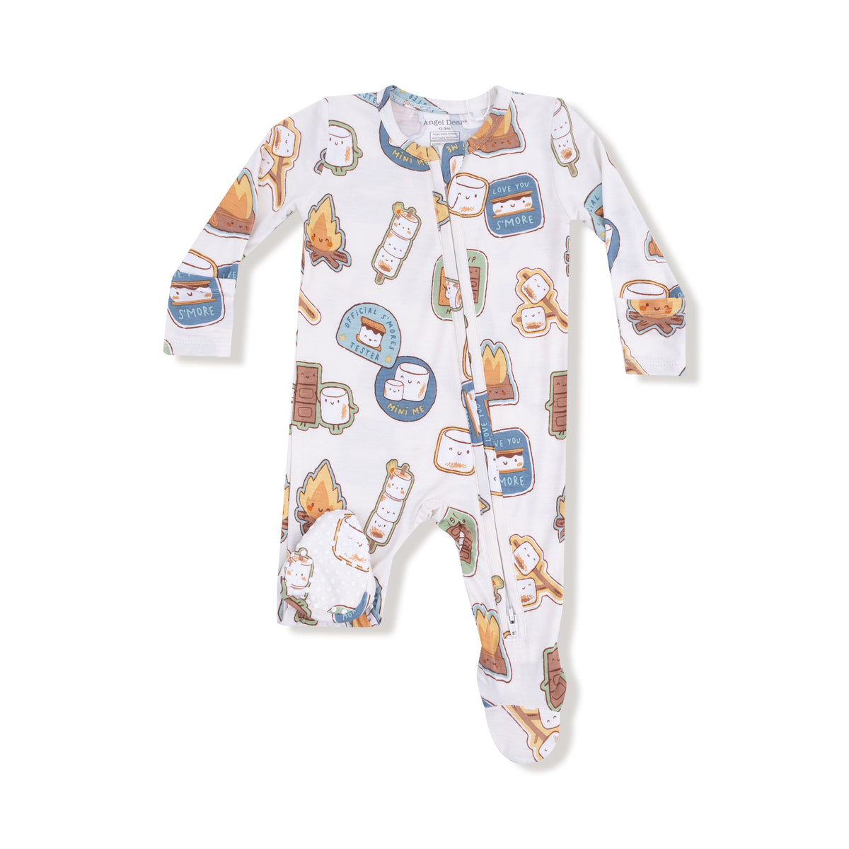 S&#39;mores-2 Way Zipper Footie