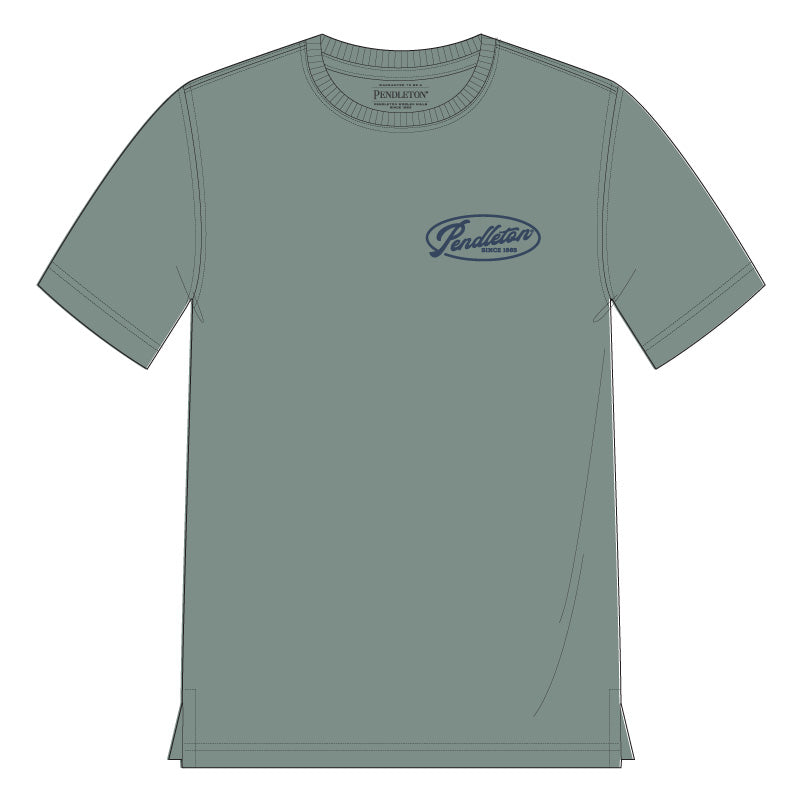 Deschutes Salmon Graphic Tee