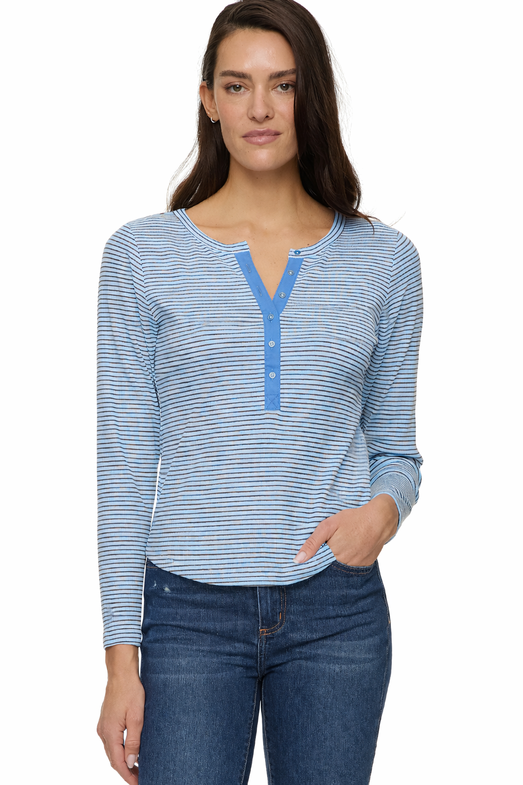Denning Long Sleeve Henley