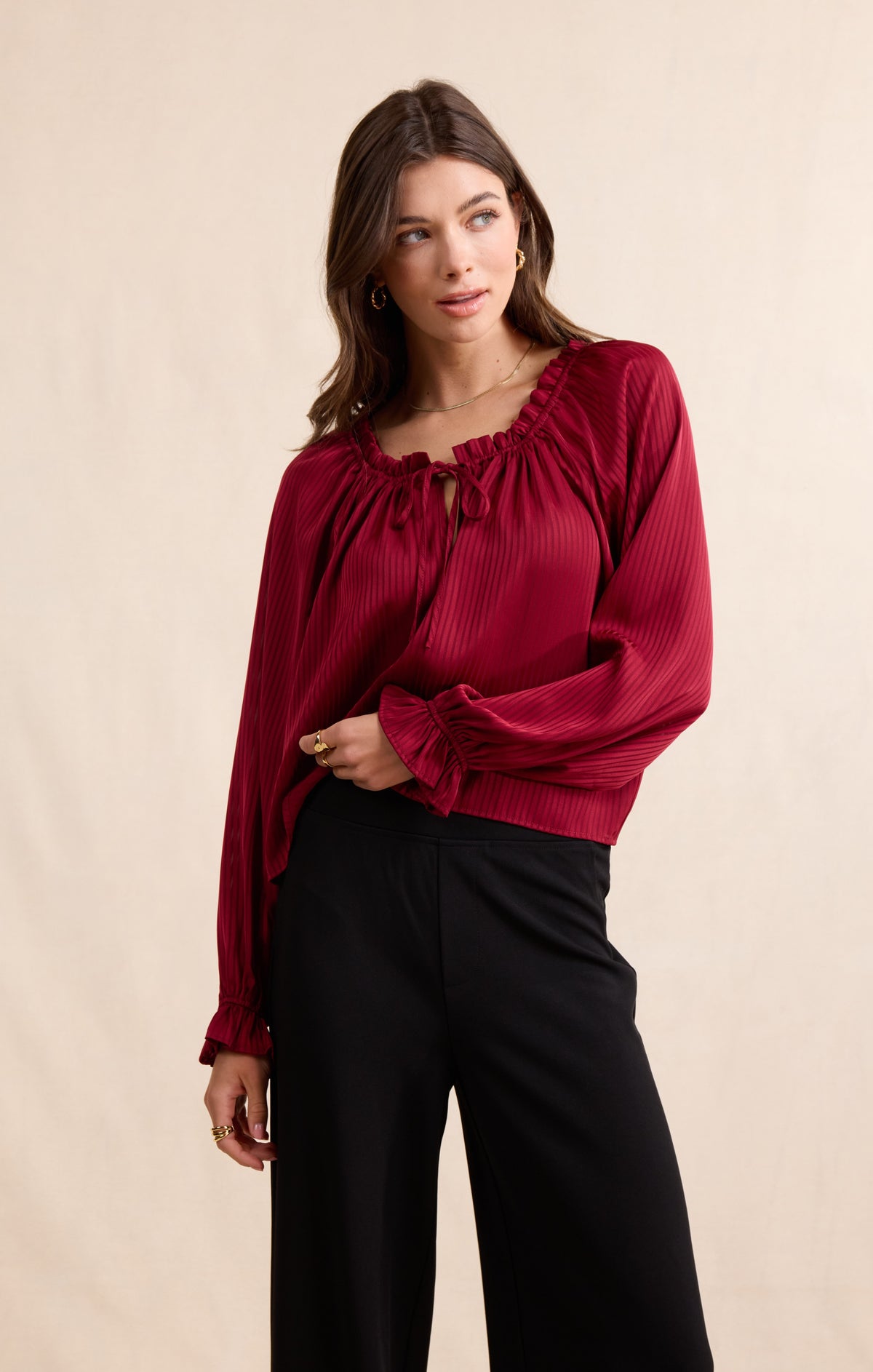 Inner Circle Poet Blouse