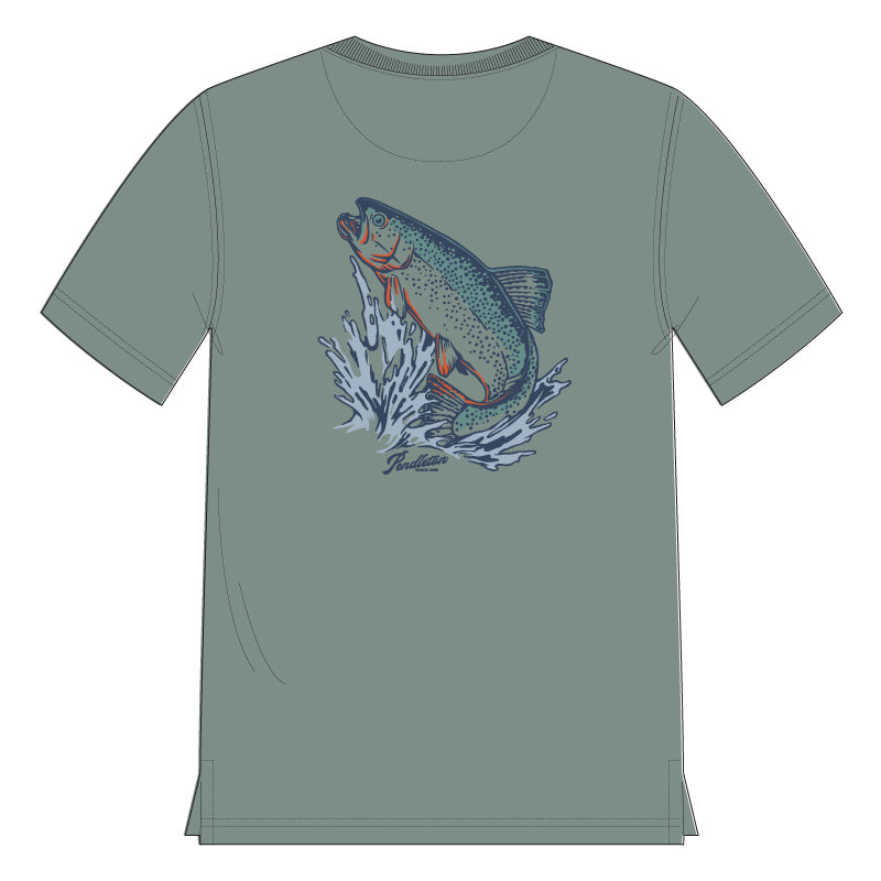 Deschutes Salmon Graphic Tee