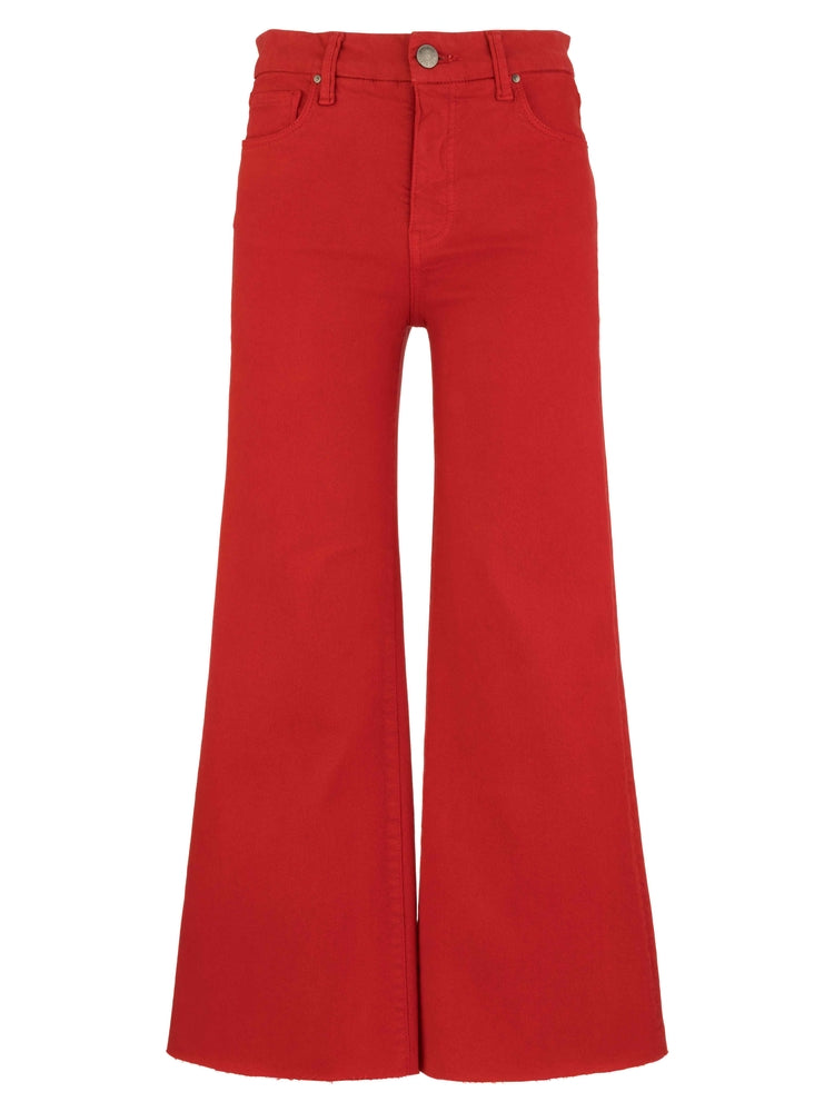 Meg High Rise Wide Leg w/ Raw Hem