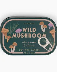 Bistro Printed Tin Candle