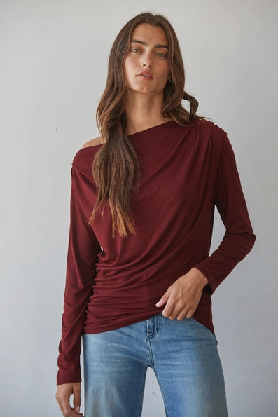 Asymmetric Long Sleeve