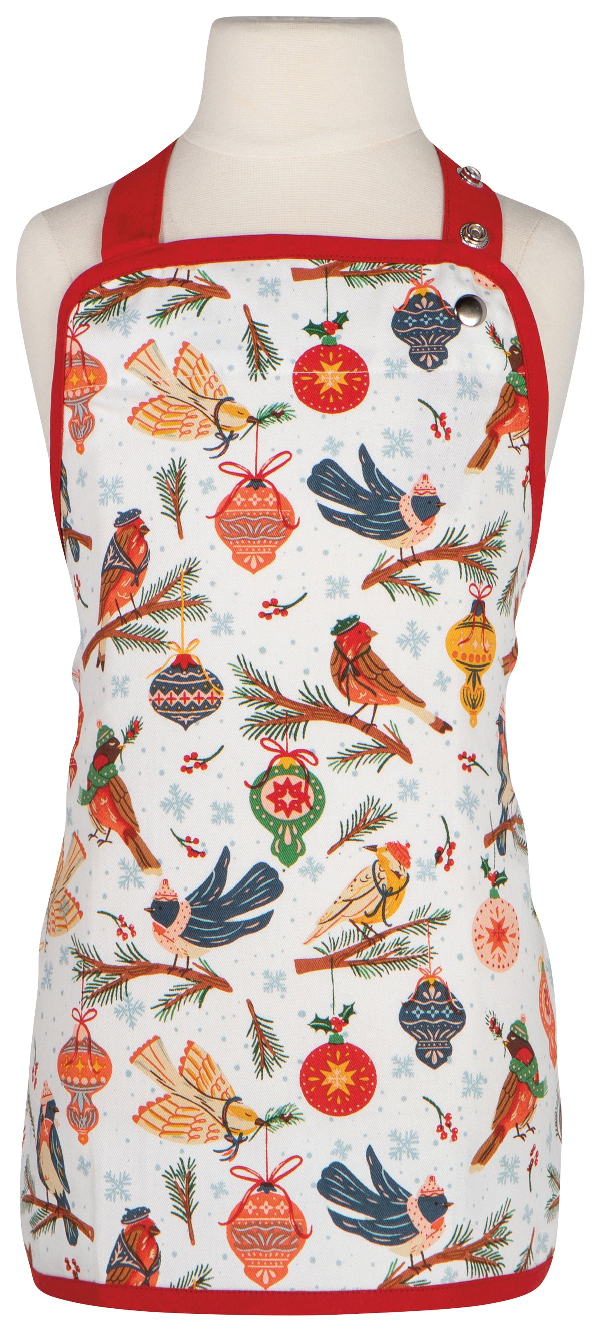 Season&#39;s Tweetings Christmas Kids Apron