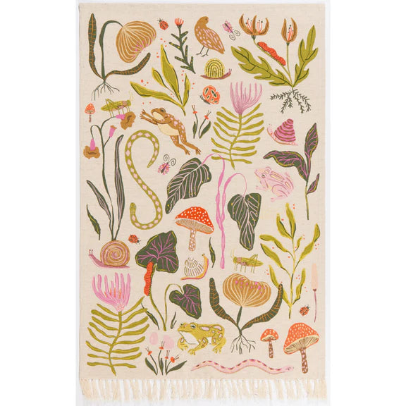 Gardenland Tea Towel