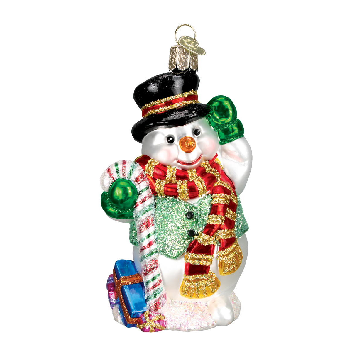 Candy Cane Snowman