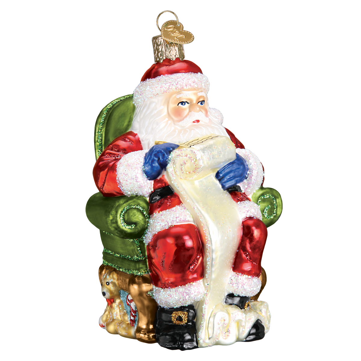 Santa Checking His List