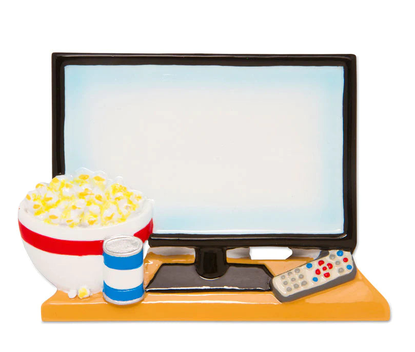 Big Screen TV Personalized Ornament