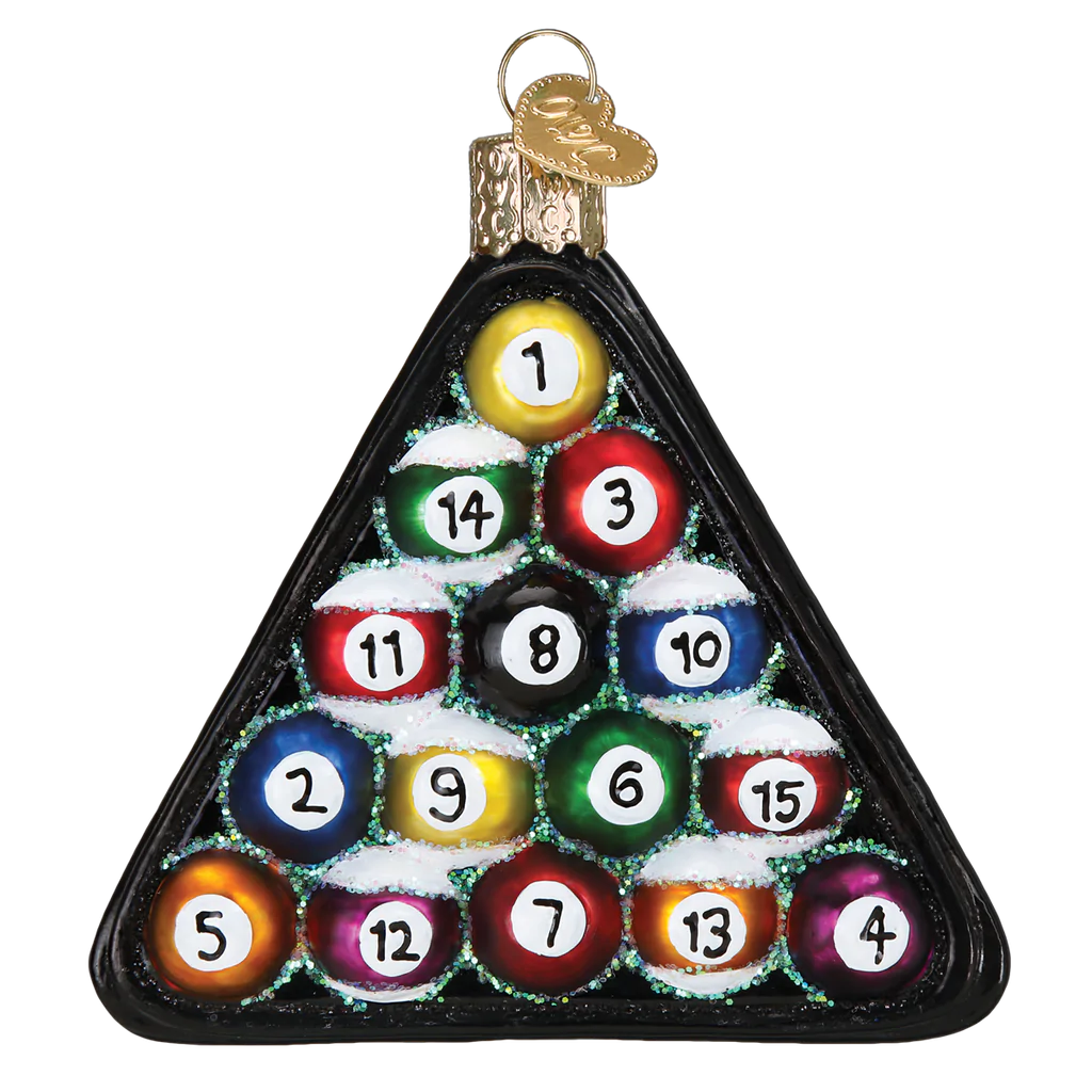 Billiard Balls Ornament