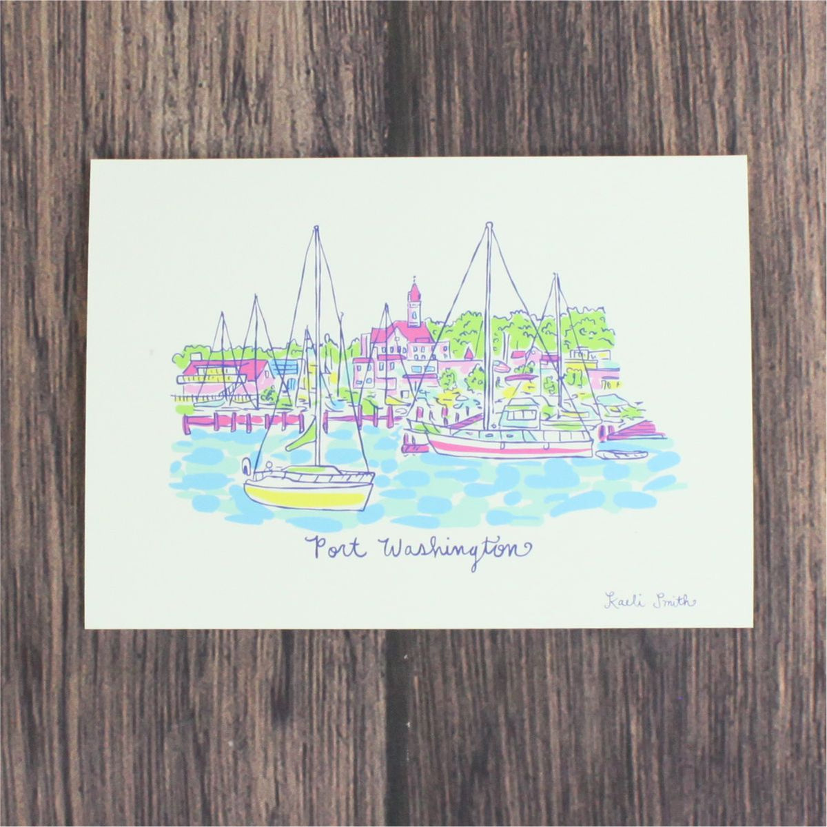 Whimsical Port Washington Prints