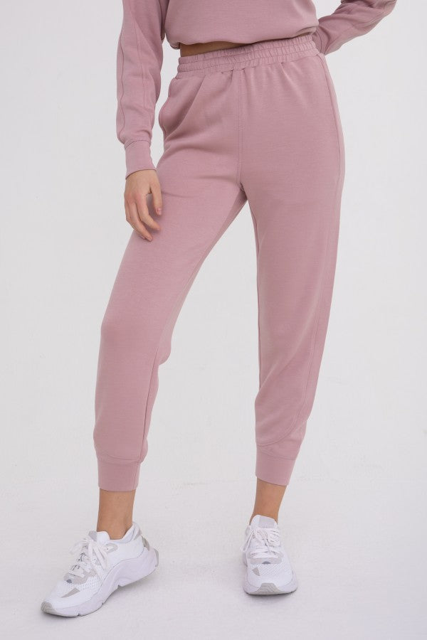 Elevated Contrast Seam Jogger