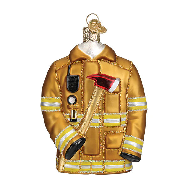Firefighter&#39;s Coat Ornament
