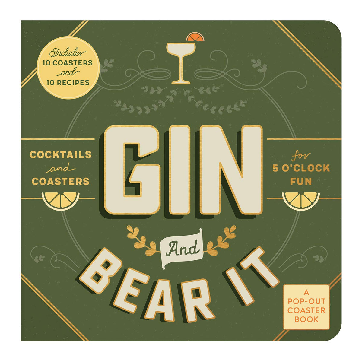 Coaster Book - Gin and Bear It