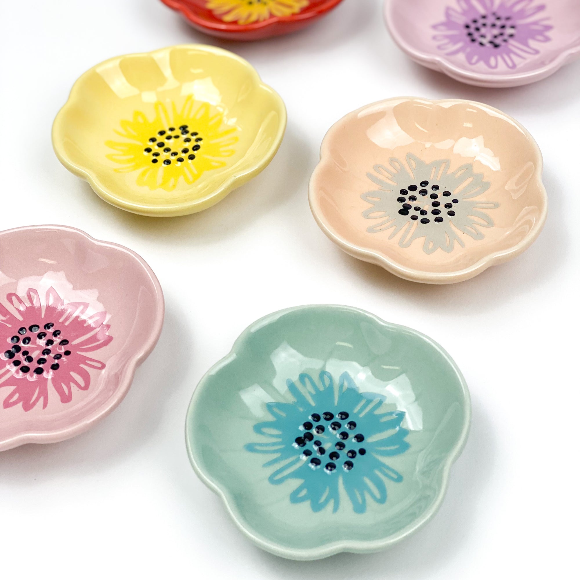 Flower Pinch Bowl/Trinket Dish