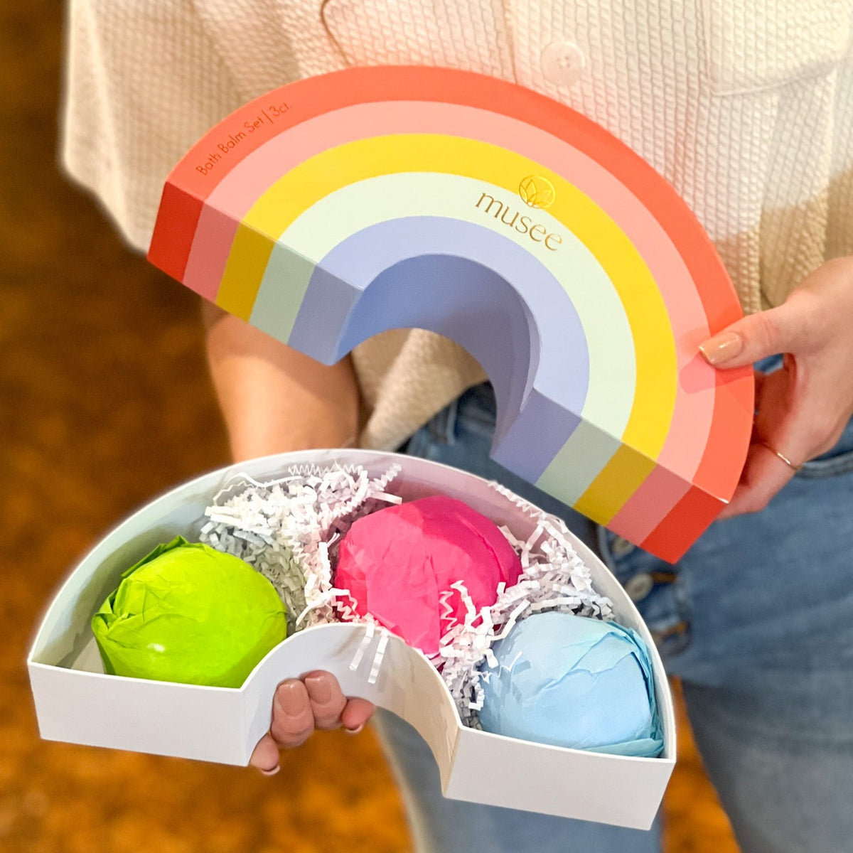 Rainbow Bath Balm Set