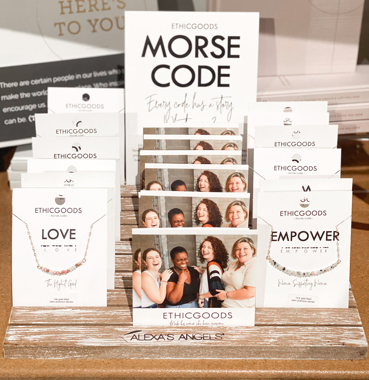 Morse Code Necklace - Love