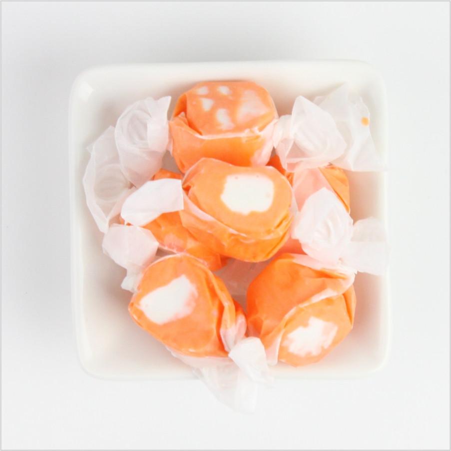 Orange &amp; Cream Saltwater Taffy - CoCa LeNa Candy Shop Port Washington