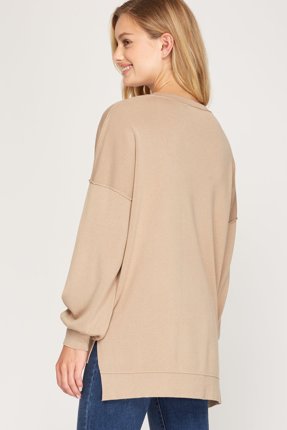 Oversized Knit Sweater