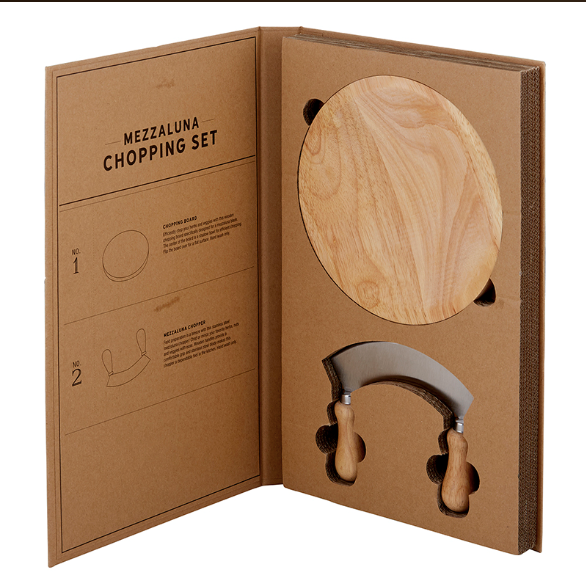 Mezzaluna Chopper Book Box