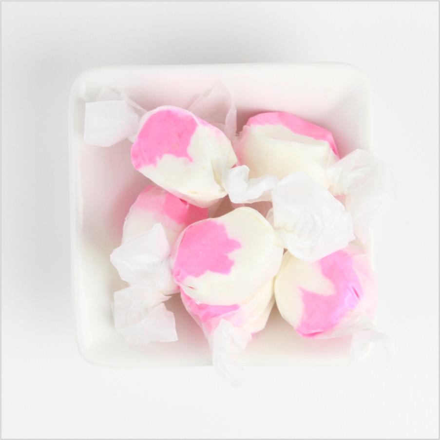 Strawberry &amp; Cream Saltwater Taffy - CoCa LeNa Candy Shop Port Washington