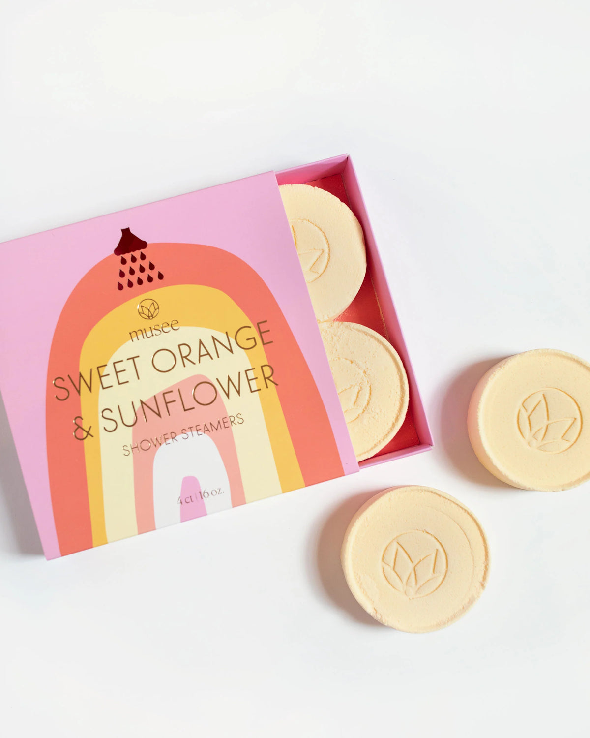 Sweet Orange &amp; Sunflower Shower Steamers