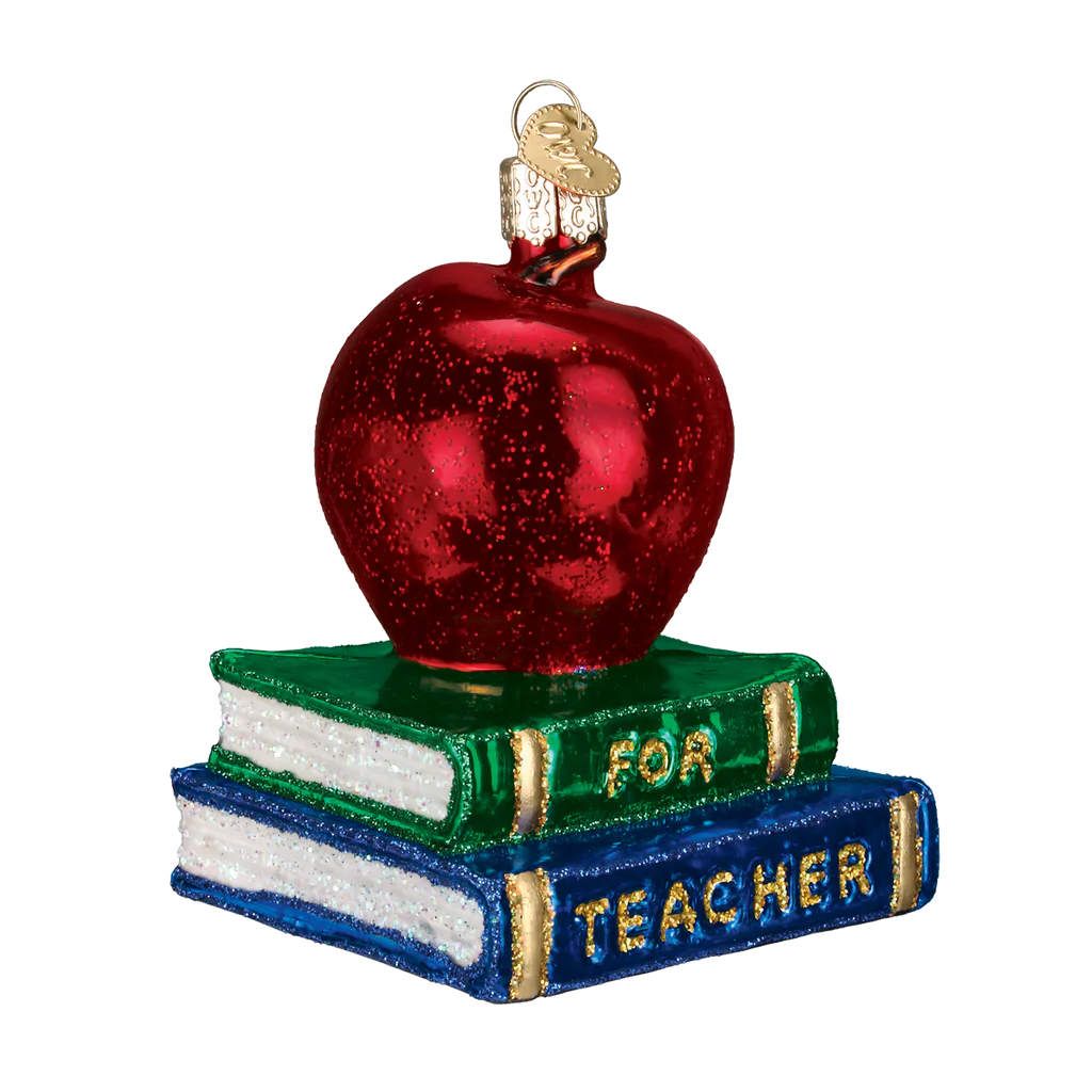Teacher&#39;s Apple Ornament