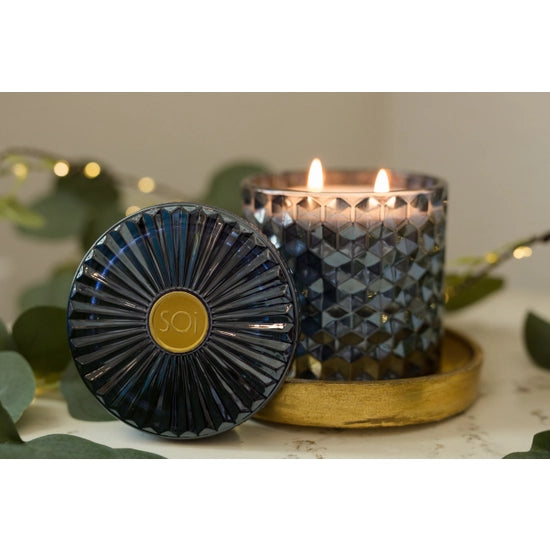 Blue Spruce Shimmer Candle - 15 oz