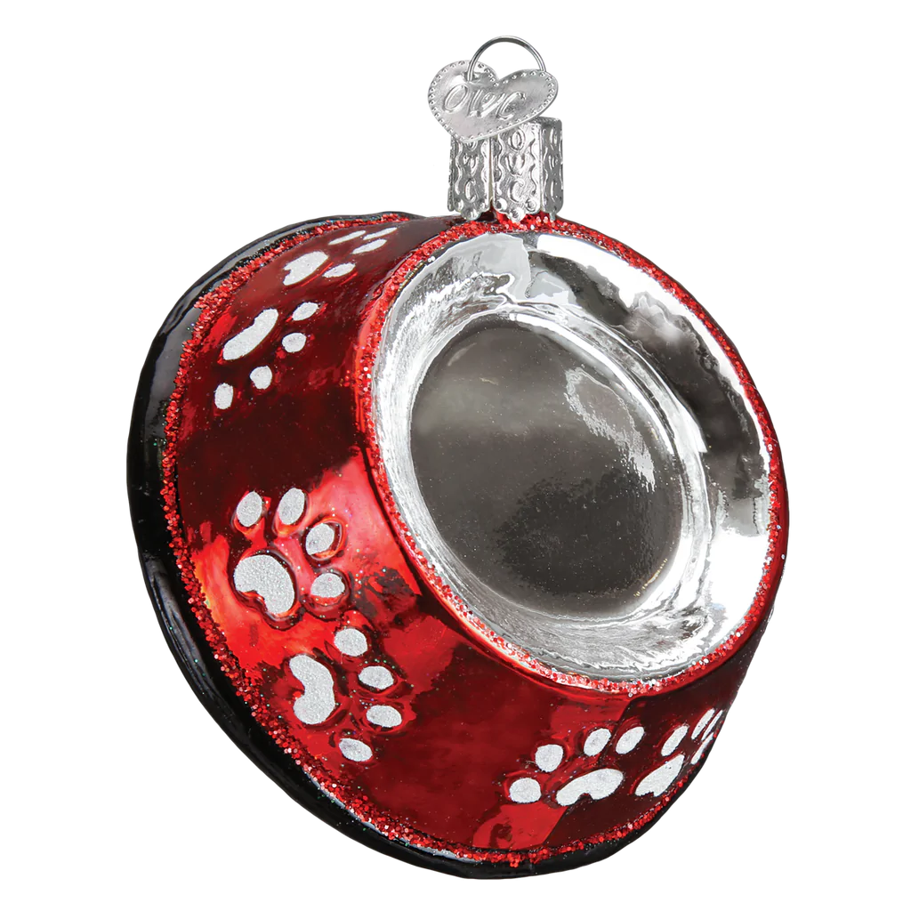 Dog Bowl Ornament