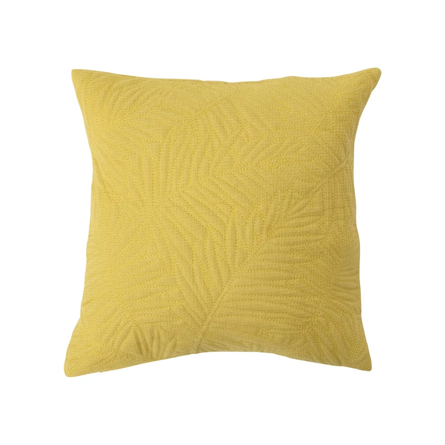 Quilted Fern Pillow