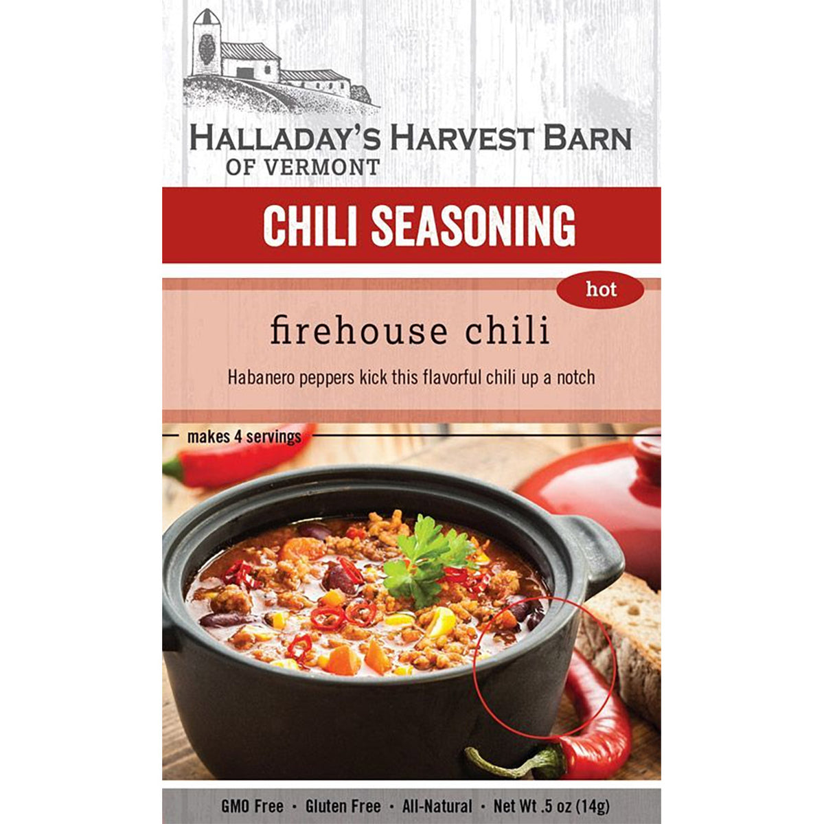 Firehouse Chili Mix - Spicy
