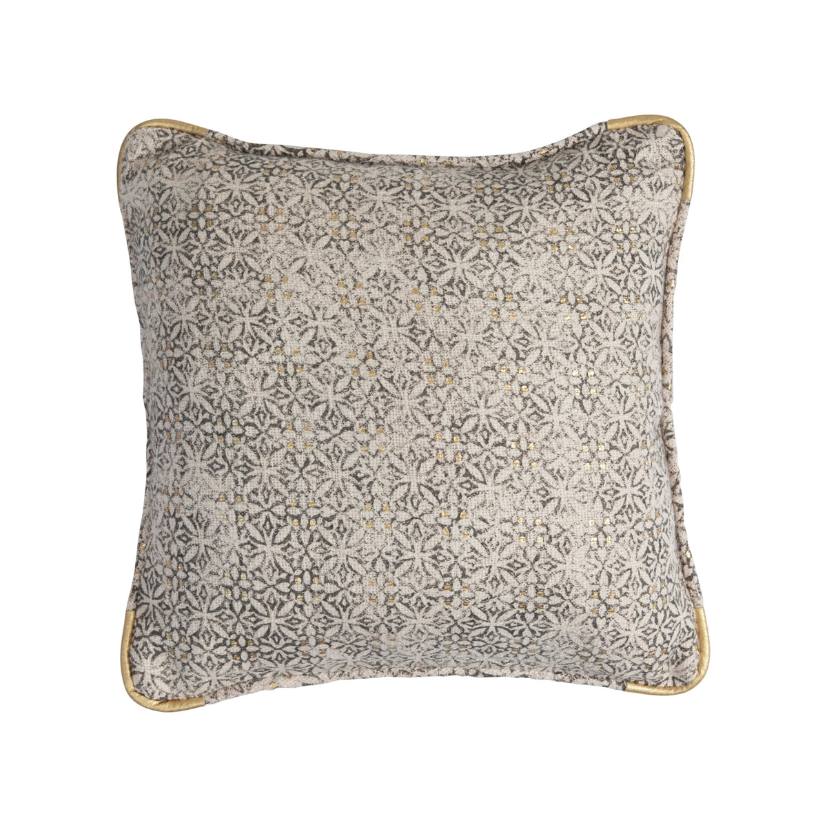 Distressed Print Pillow