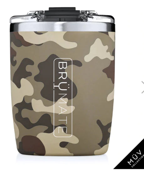 Rocks Tumbler - Green Camo