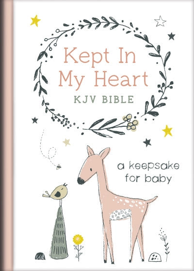 Kept In My Heart KJV Bible - Pink