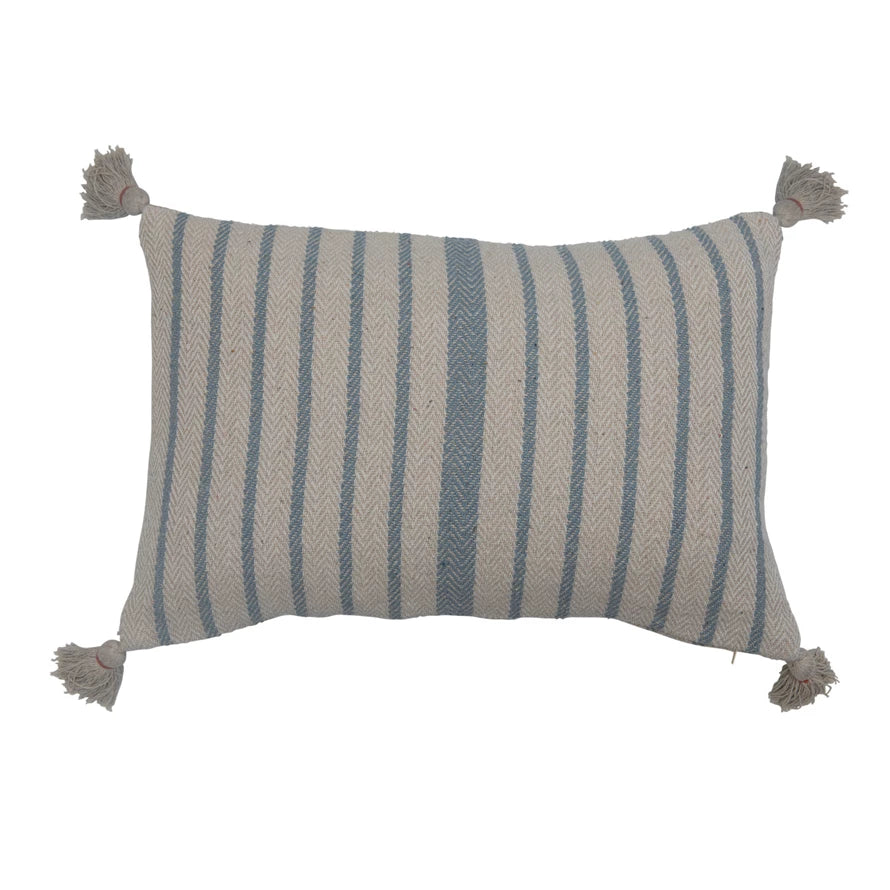 Blue Stripes Pillow