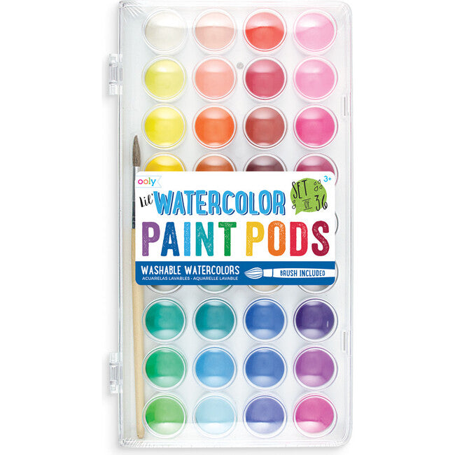 Watercolor Paint Pods