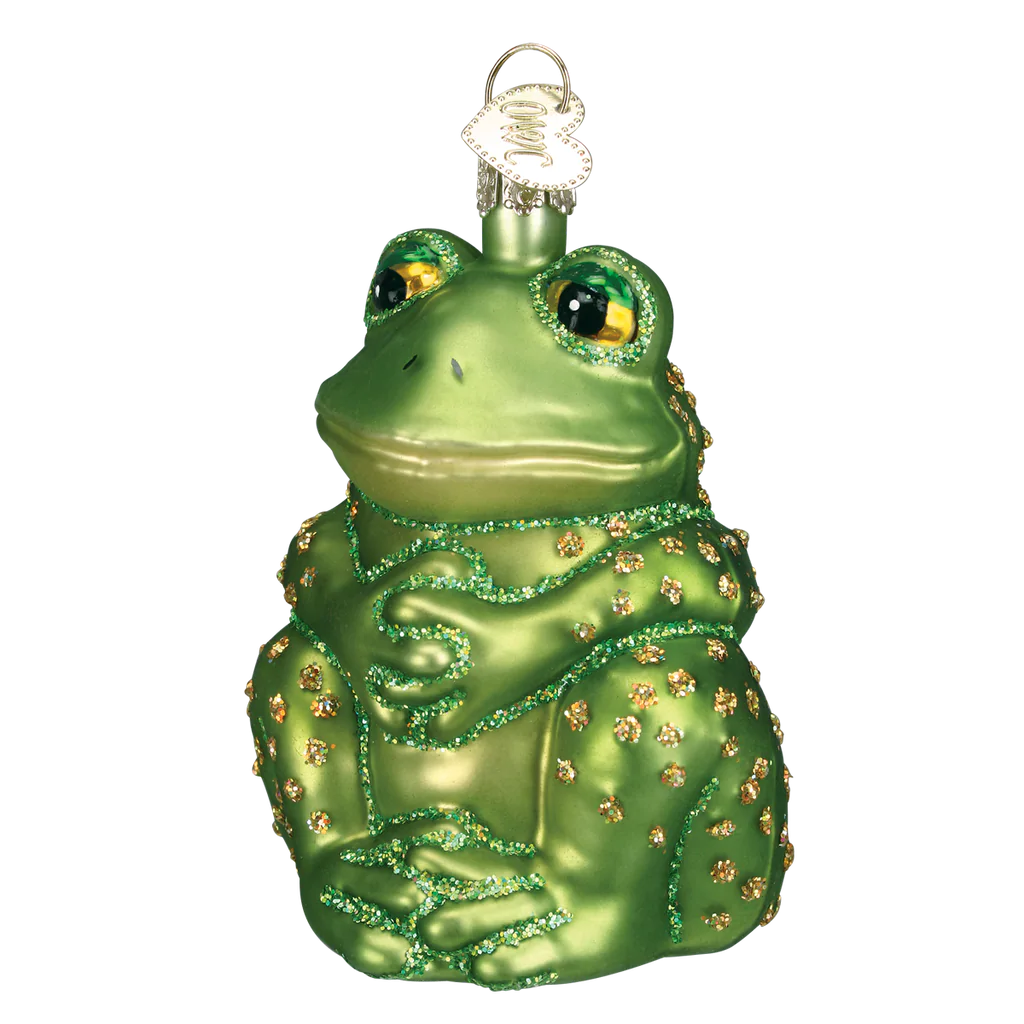 Sitting Frog Ornament