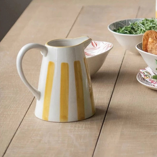 Striped Pitcher