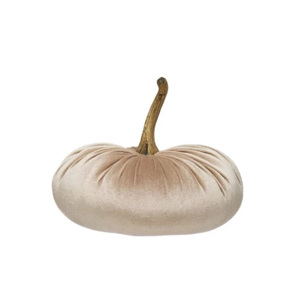 Velvet Pumpkins - 3 Sizes