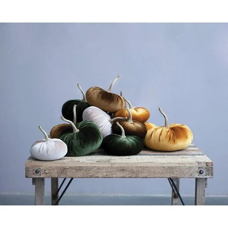 Velvet Pumpkins - 3 Sizes